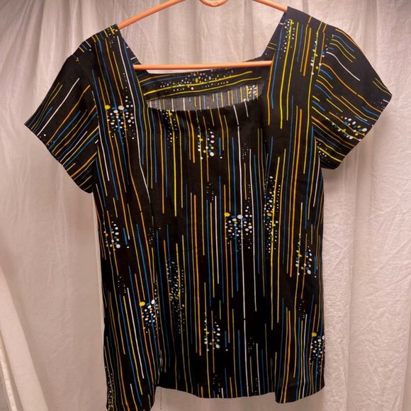 Square neck blouse womens medium - Picture 1 of 5